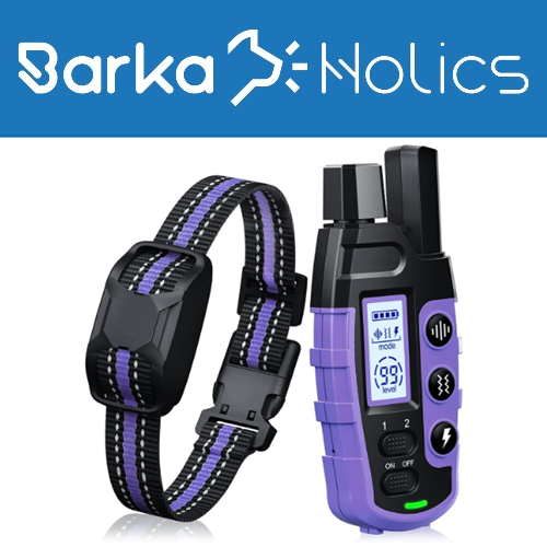 BARKAHOLICS® RS2 Remote Dog Training E-Collar 1000m 1-2 Dogs