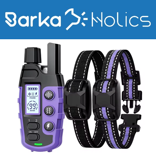 BARKAHOLICS® RS2 Remote Dog Training E-Collar 1000m 1-2 Dogs