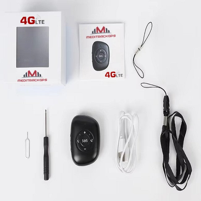 MEDITRACKGPS® MT50 Personal GPS Tracker Medical Alarm Pendant 4G