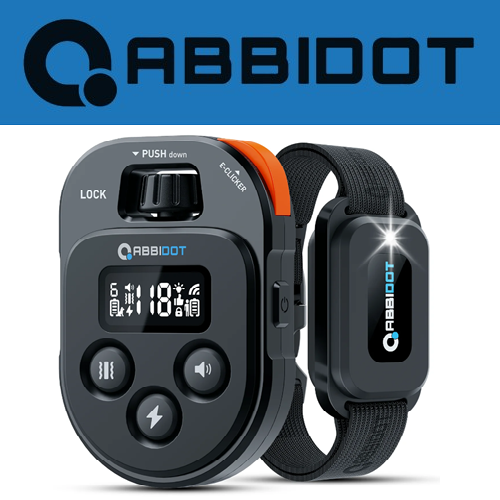 ABBIDOT® T60 Advanced Remote Dog Training E-Collar 1050m 1-2 Dogs
