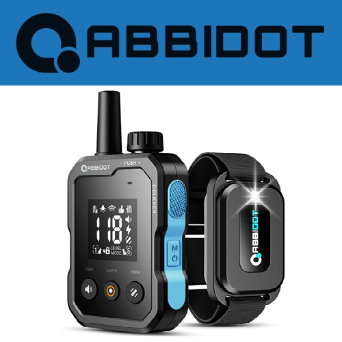 ABBIDOT® T70 Advanced Remote Dog Training E-Collar 1250m 1-2 Dogs