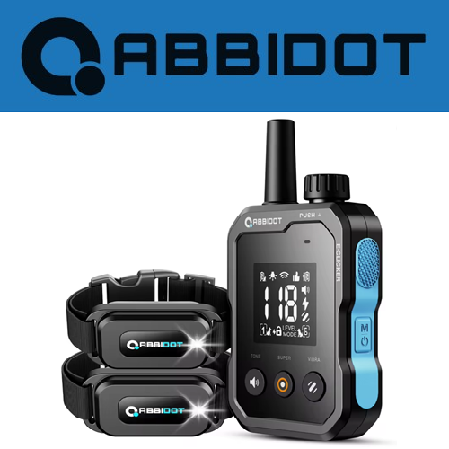 ABBIDOT® T70 Advanced Remote Dog Training E-Collar 1250m 1-2 Dogs