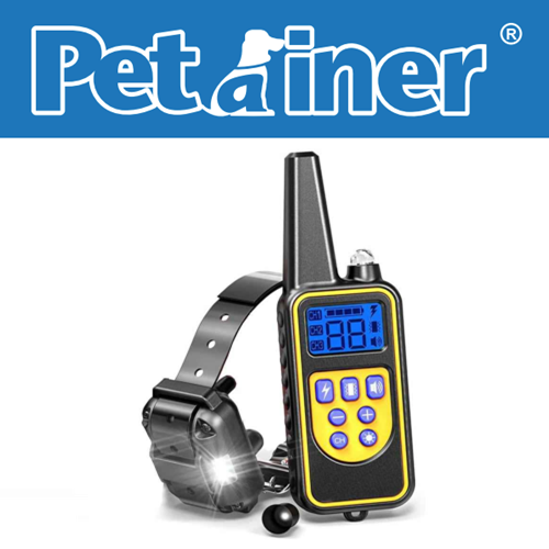 PETRAINER® PET776 Remote Dog Training E-Collar 800m 1-3 Dogs