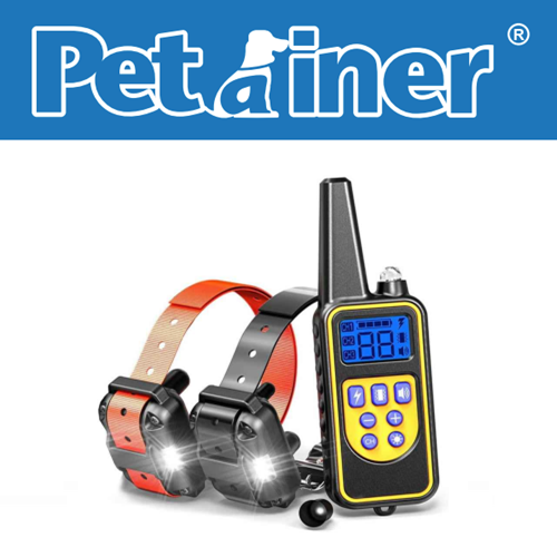 PETRAINER® PET776 Remote Dog Training E-Collar 800m 1-3 Dogs