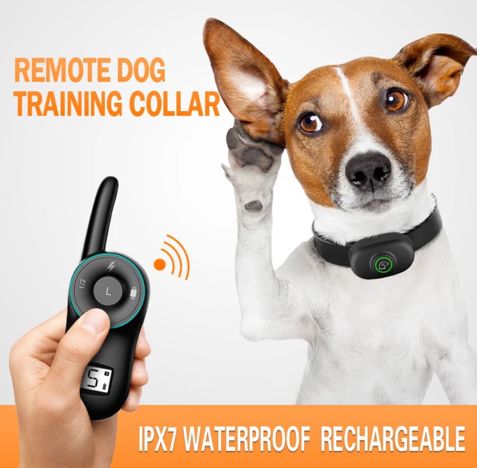 BARKAHOLICS® BH410R Remote Dog Training Shock Collar 1-2 Dogs 400m S/M/L