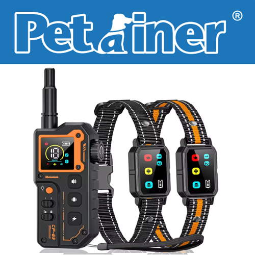 PETRAINER® CP69 Remote Dog Training E-Collar 1000m 1-2 Dogs