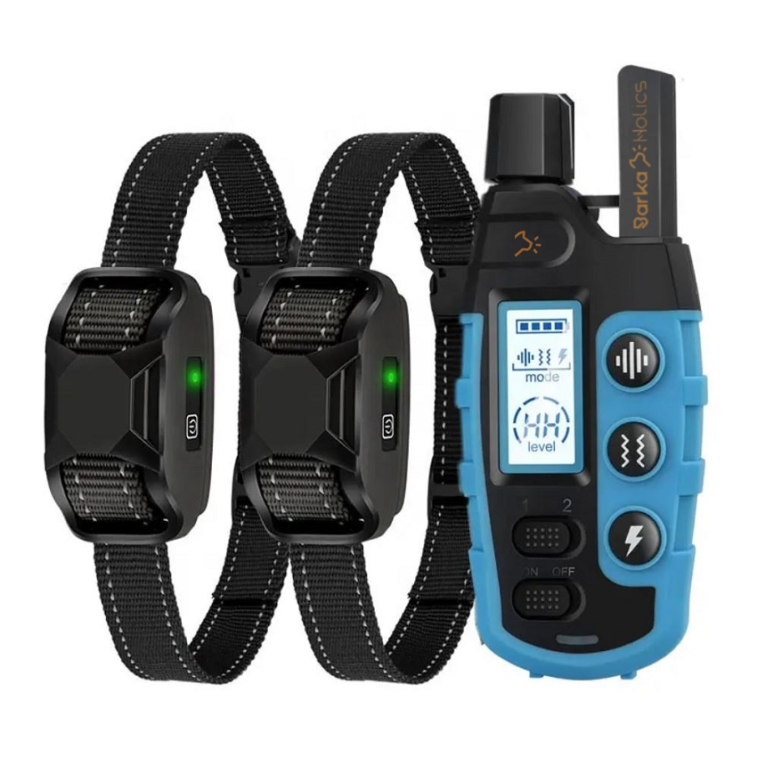 Remote Dog Training Shock Collar 1000m 1-2 Dogs RS2