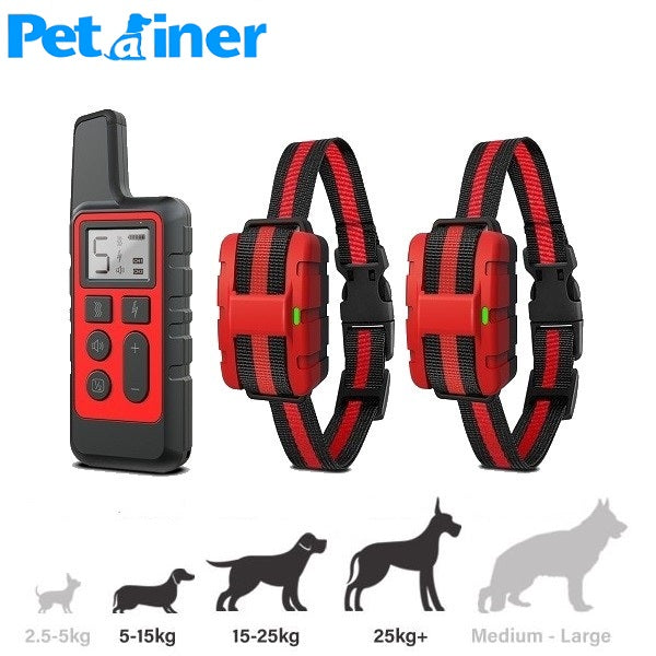 PET150R Remote Dog Training Collar 12 Dogs PETRAINER® BARKAHOLICS®