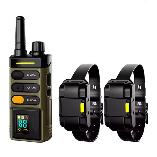 Remote Dog Training E-Collar Rechargeable and Waterproof P625R 1600m 1-2 Dogs