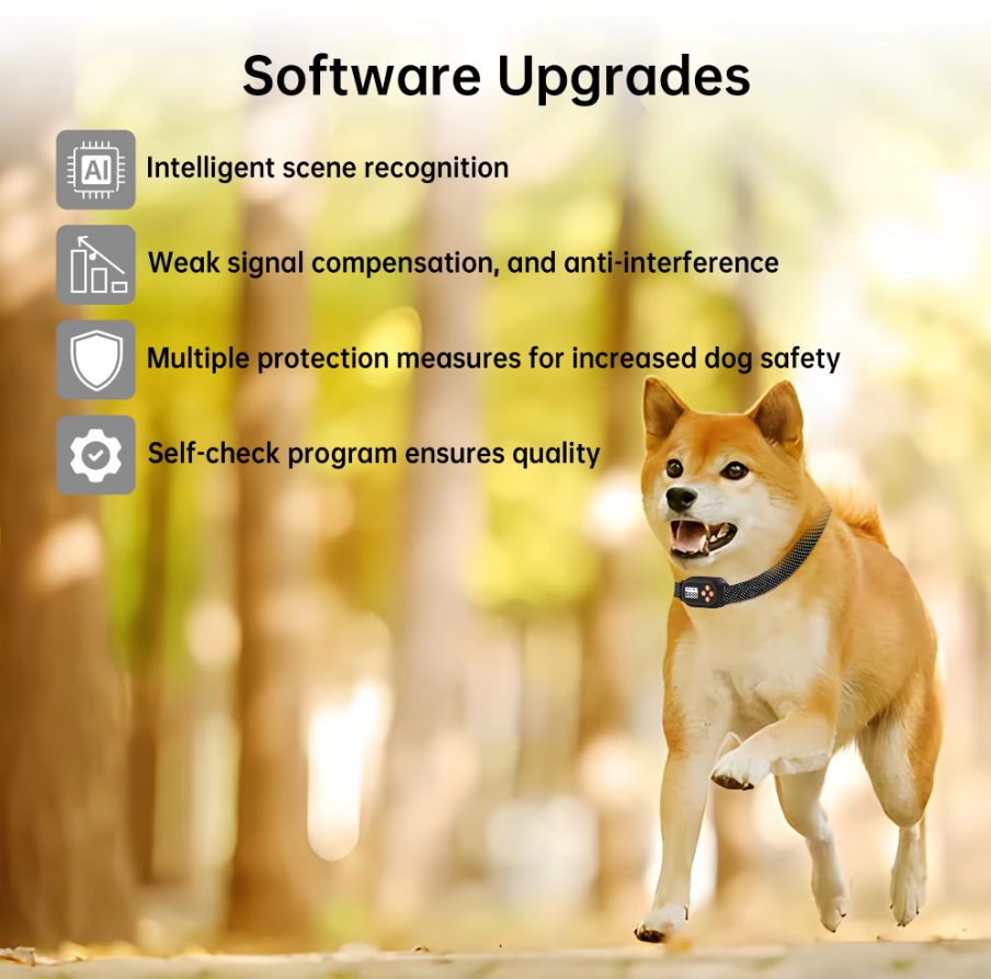 F820 GPS Wireless Dog Fence Collar software upgrades