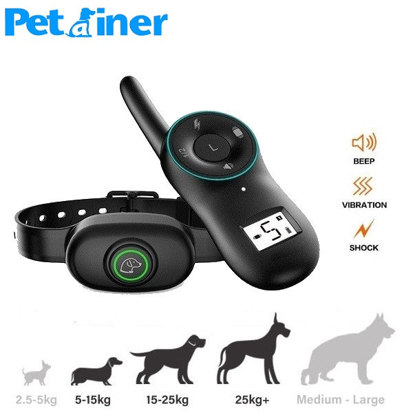 PET410R Remote Dog Training Collar 12 Dogs 400m PETRAINER