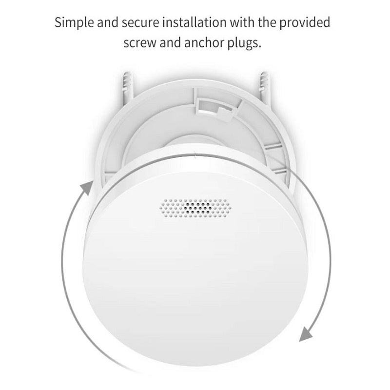 Wireless Interconnected Photoelectric Smoke Alarms with Free Remote Control